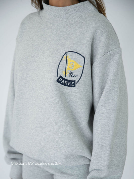 Embroidered Birthday Mockneck