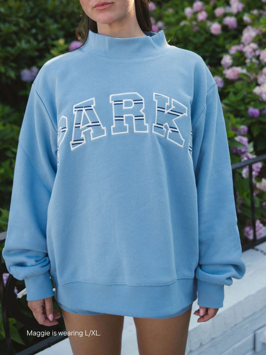 Maggie & Emma Heritage Varsity Mockneck